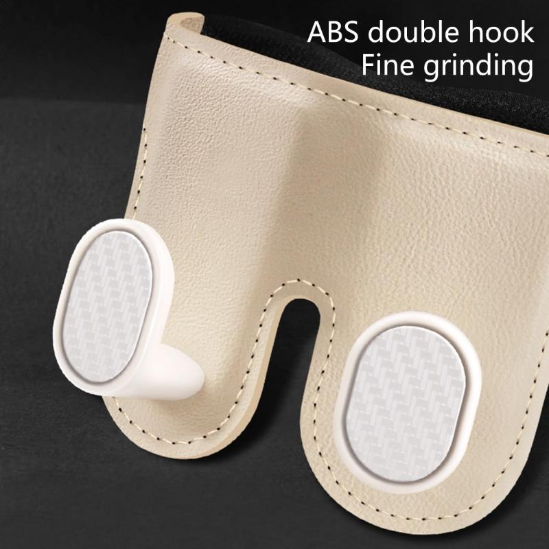 Auto Innenaufbewahrungshaken Automobil Rücksitzhaken für Handtasche Geldbörse Regenschirm Schwerlast Auto Kopfstützenhaken Organizer