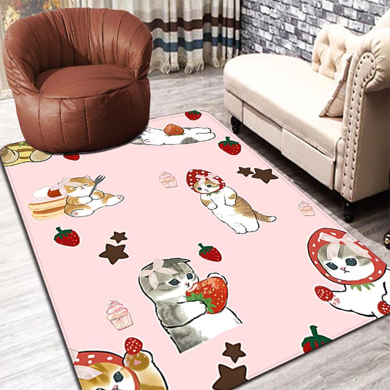 mofusand Rug Floor Mat for Living Room or Bedroom Soft and Comfortable Carpet a Gift for Birthday and Holiday.DFDT261018118