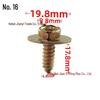 Car Body & Trunk Screw Set with Washers - M4, M5, M6