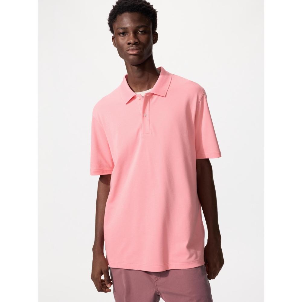 Uniqlo Japan Air Rhythm Cotton Kanoko Polo Shirt