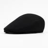 Unisex Large Head Flat Cap - Warm Autumn/Winter Beret Newsboy Cap
