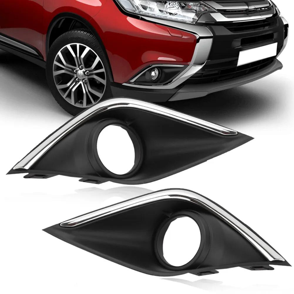 Fog Light Cover Front Bumper Pair Fog Light Lamp Frame Cover