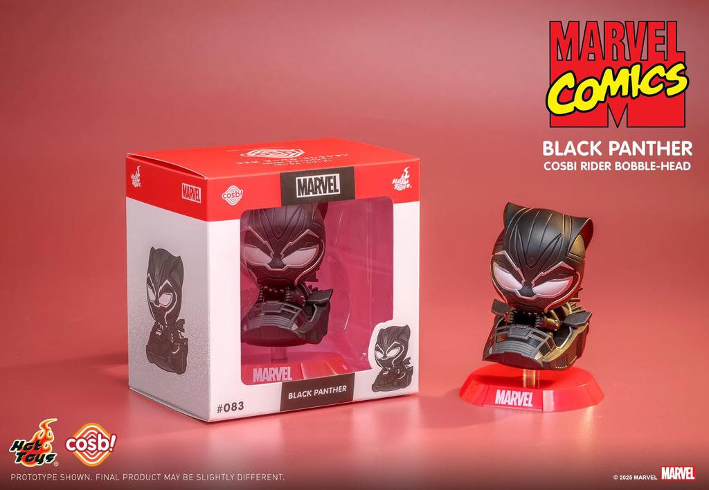 Cosplay Marvel Collection Comic Black Panther Figure (Vehicle Series) #083 Non-Scale