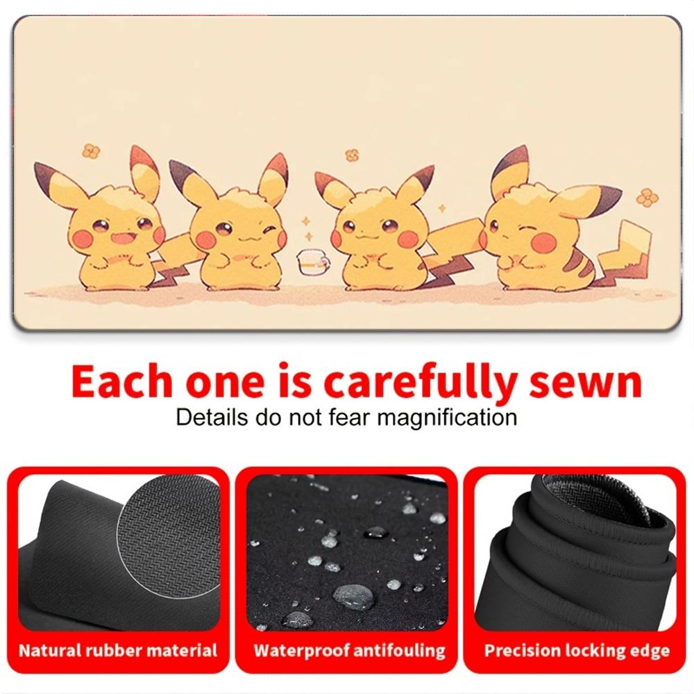 Magical Forest Pokemon Gaming Mouse Pad NonSlip Desk Mat 30x80x0.2cm