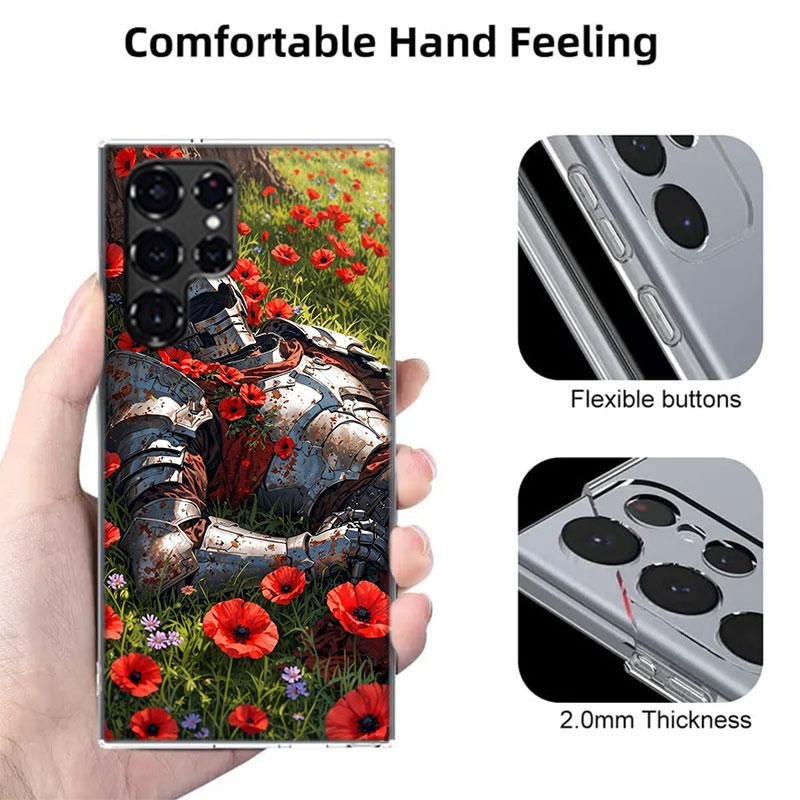 Flower Knight of the Light Cases Phone Case for Samsung Galaxy S26 Ultra S25 Edge S24 S23 FE S21 Plus S20 S22 S10 Cover TPU Capa