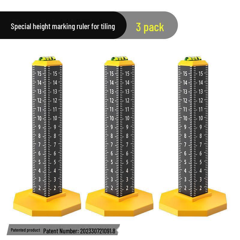 Régua de Nivelamento a Laser de Precisão de Quatro Lados à Prova de Queda para Assentamento de Tijolos