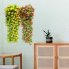 168 Flowers and 12 Forks Artificial Violet Hanging Flower Vines Wall Decor Plants Garland for Wedding Home Garden Decoration