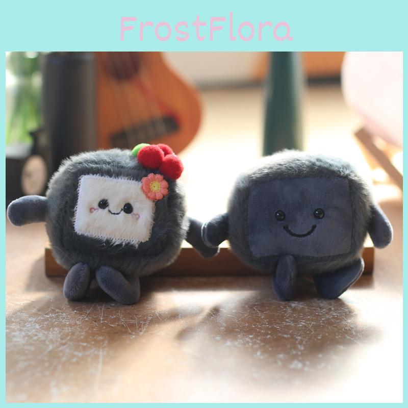 Jellycat Tofu Stinky Plush Keychain Plush Stuffed With Bow Tie For Kids Teens