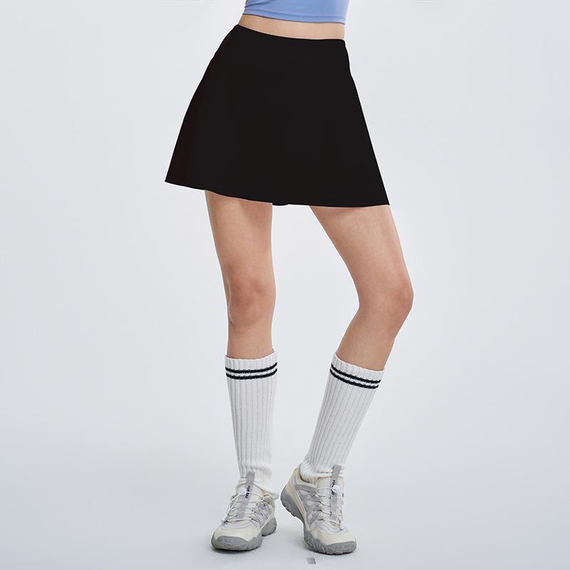 

Женская быстросохнущая теннисная юбка с высокой посадкой и дизайном «два в одном», защищающим от просвечивания. S