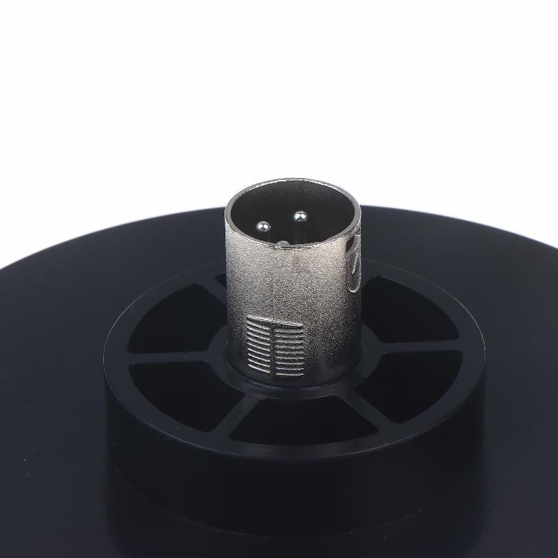 1 Stück Teleskopischer Linearantrieb Saugnapf 3Xlr Stecker Schwarzer Saugnapfadapter Hubkolbenvorrichtung Anbauteile Teile