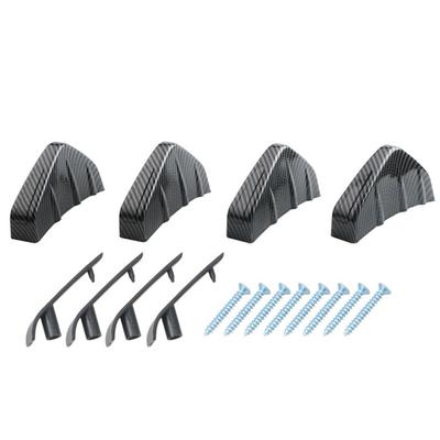 Universal Car Rear Bumper Diffusers Replacement Vehicle Spoilers Automotive Automobile Modified Decoration Accessories