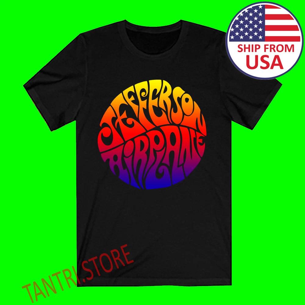 Jefferson Airplane Men s Black Size S to 3XL 4XL