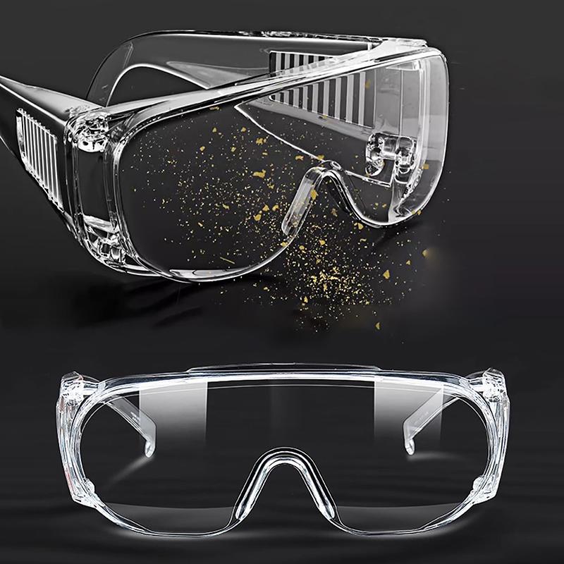 Unisex Transparent Fog&Uv Resistant Safety Glasses Goggle Manicure Lab Protective Eye Wear Lens Workplace Anti-Dust Glasses