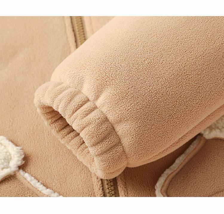 Boys' fleece jacket for autumn and winter