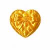 Does Not Take Up Space Heart-shaped Jewelry Box Silk Texture Storage Tray  Vanity Table