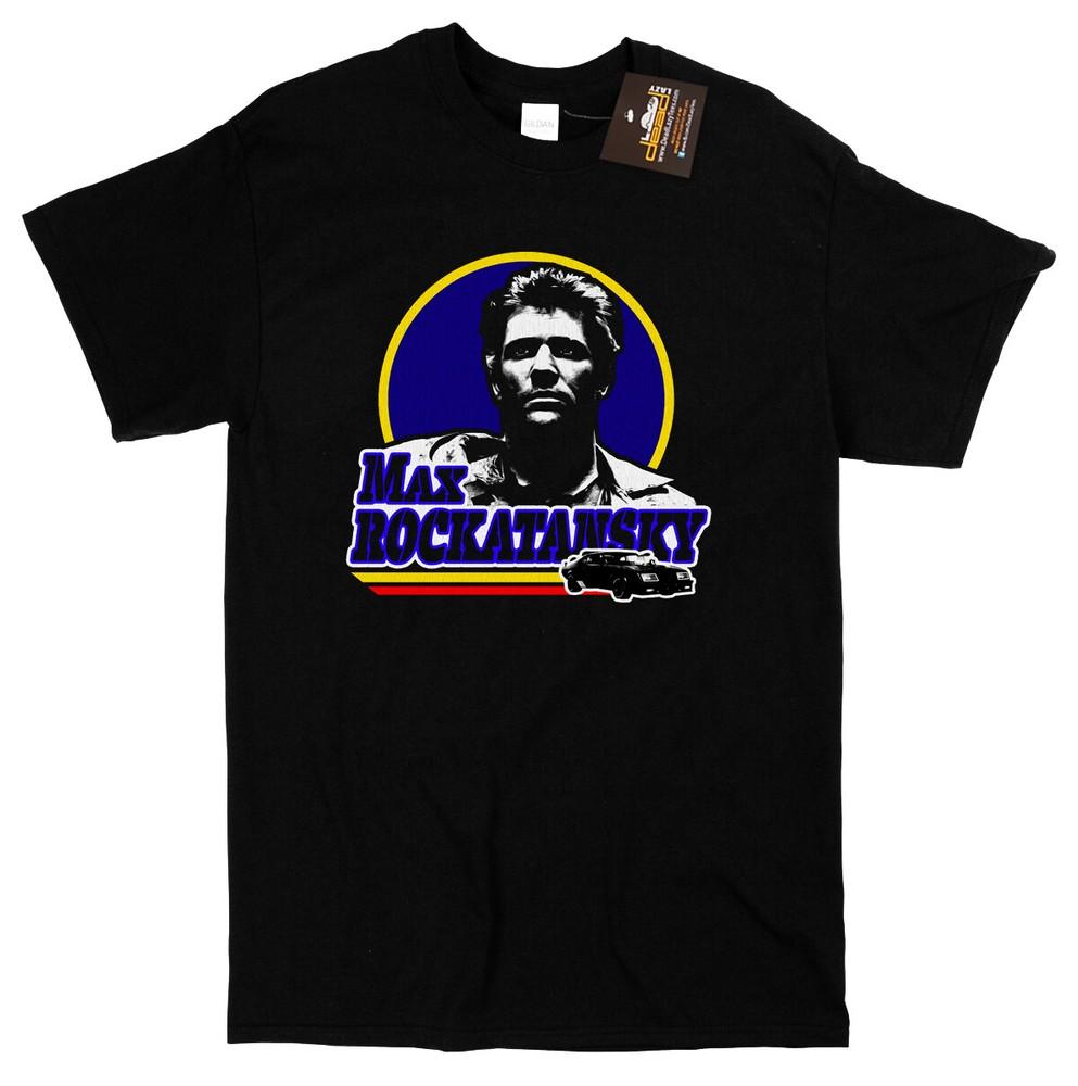 Mad Max MFP Interceptor T-shirts Retro V8 Pursuit Car Film Movie Tee M