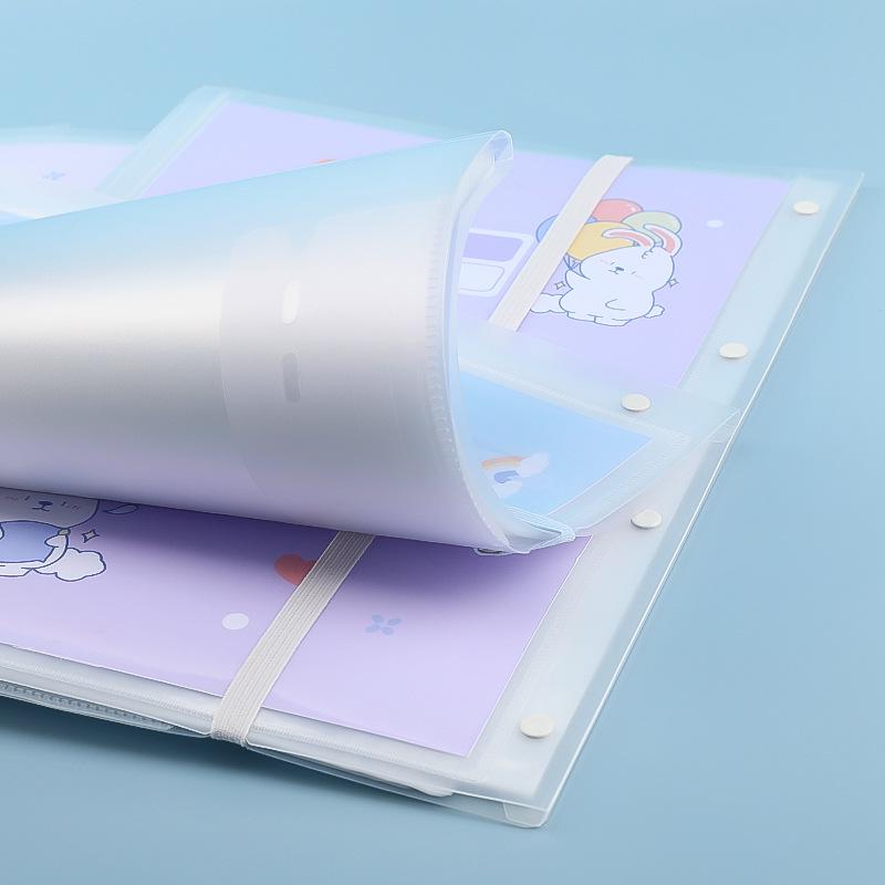 A3 Accordion Storage Bag & Loose-Leaf Binder for Exam Booklets