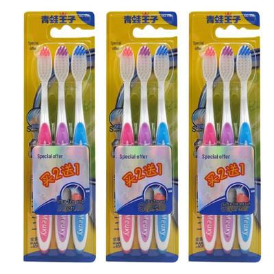 Frog Prince Gentle Gum Care Soft Toothbrush - 9 Pack