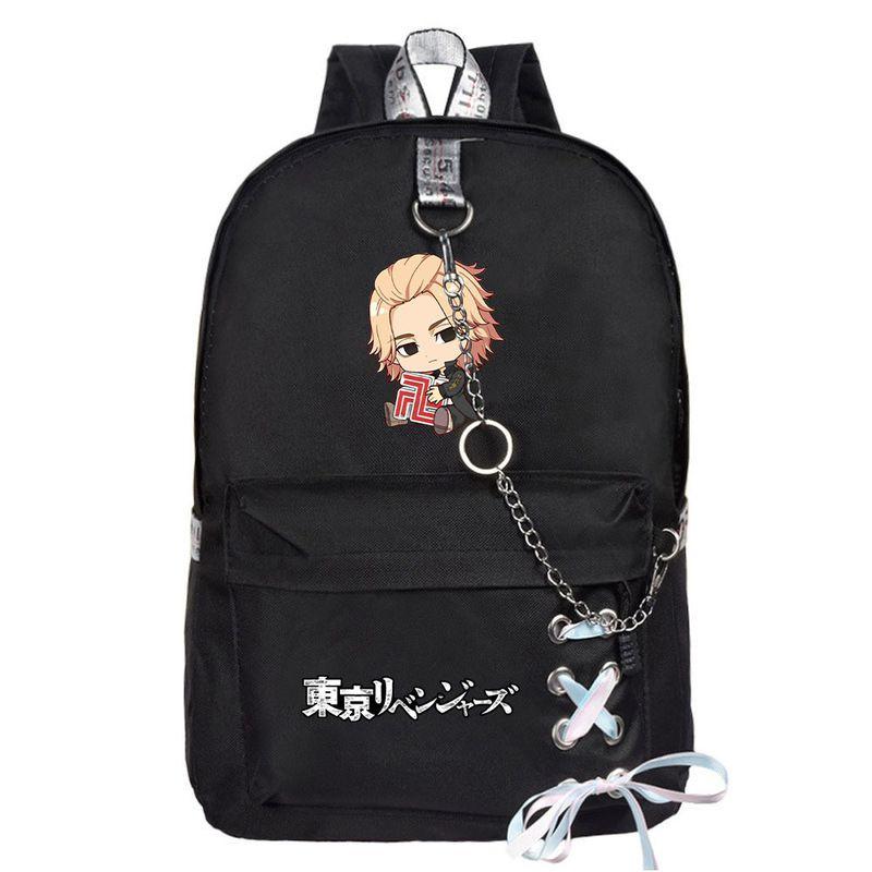 School Revengers Tokyo Bag Backpack Rucksack Boys Girls Shoulder Outdoor Travel