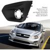 Focket Fog Light Bezel, Driver/Passenger Side Front Bumper Fog Light Cover, Left/Right Side Chrome Front Fog Light Trim Replacement for Impreza Sedan