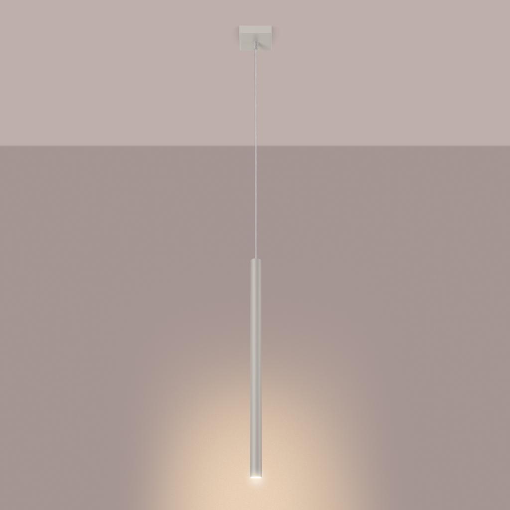 Lampa Wisząca Nox 1 G9 Beżowy Lumilo 15.171.12