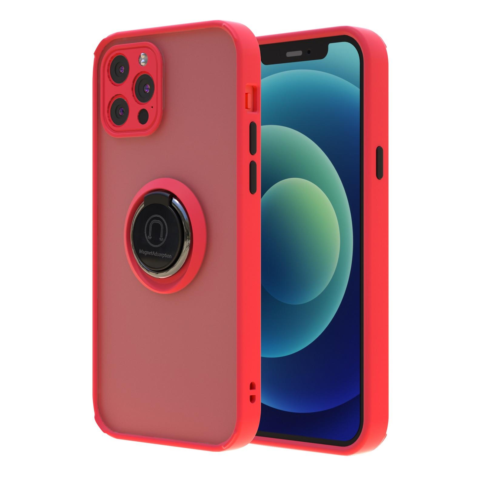 

Для 12Pro MaxCase с кольцевым держателем, для 12Pro магнитного чехла 19*11*2 cm красный