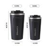 380/510ML Stainless Steel Coffee Mug Leak-Proof Travel Thermo Cup Vacuum Flask Insulated Cup Office Cup