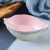 6pcs Degradable Leaf-shaped  Dipping Plate Japanese-style Seasoning Dish Sauces Plate  Vinegar