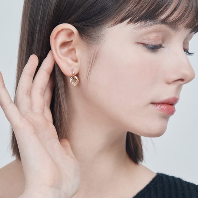 ELLE Jewelry 14K Ella Squad Earrings (gold Filled) ELGPEE501