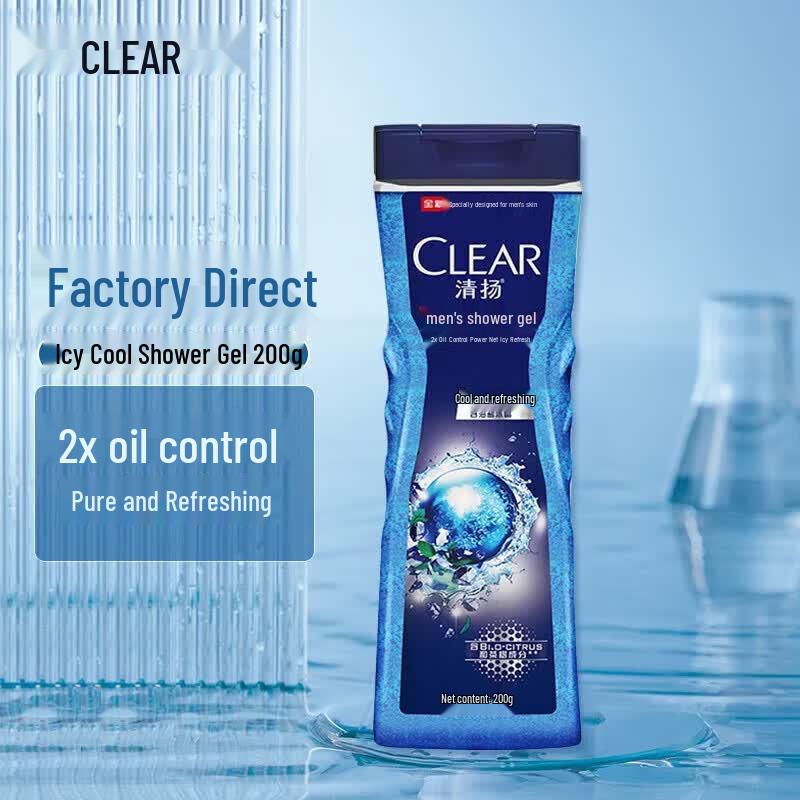 Clear Men Icy Cool Refreshing Shower Gel