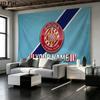 Custom Name Girona F.C. Printed Tapestry – Wall Hanging for Bedrooms, Dorms, and Home Decor