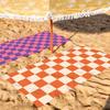 Fun Checkerboard Art Towel Soft Pool Gift For Travel Gym Shower Camping Quick Dry Sports Large Beach Towels