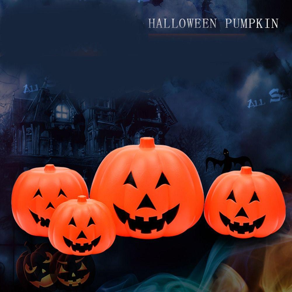 LED  Light Halloween Jack-O-Lantern Luminous Pumpkin Lamp Pumpkin Lantern  Halloween Decoration