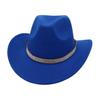 Felt Hat Outdoor Vintage Jazz Hat Vacation Travel British West Cowboy Hat
