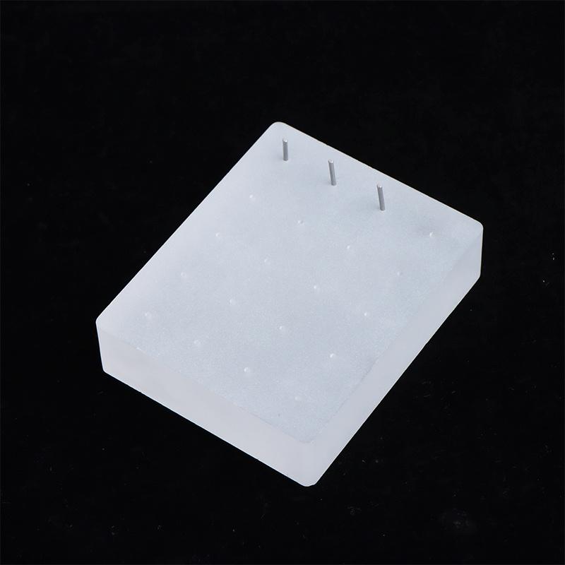 Acrylic Display Board 9/11/13/20/21-Hole Display Board 16G 14G High Brightness And High Transparency Jewelry Display Rectangular