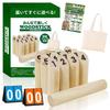 Onips Vision Mölkky Set with Wooden Sticks Leisure Sports and Scoreboard