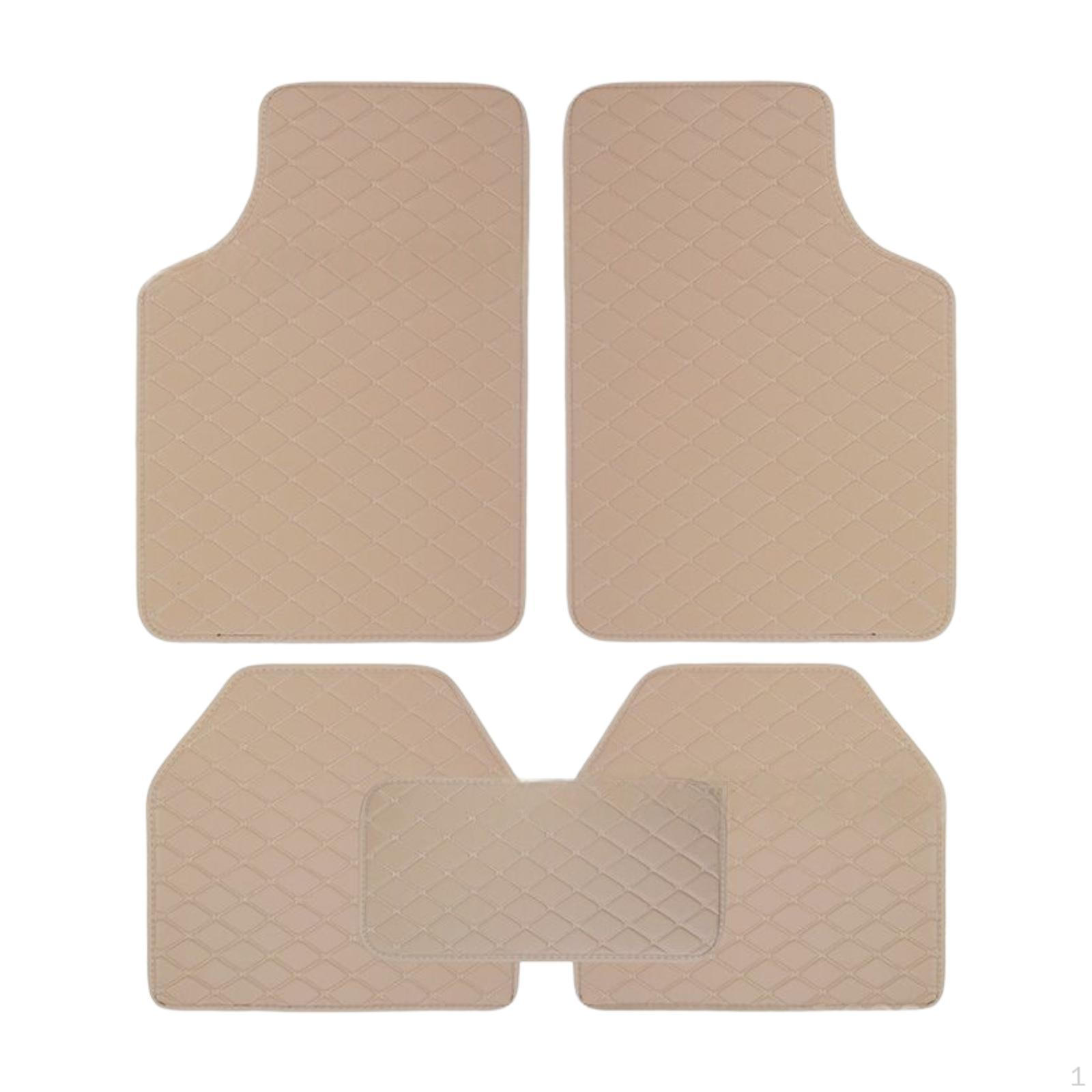 

5 штук Автомобільні килимки передні та задні Легка збірка Захисник підніжок для вантажівки