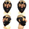 Funny Black Hair Mediterranean Face Mask For Halloween Christmas Party Costumes