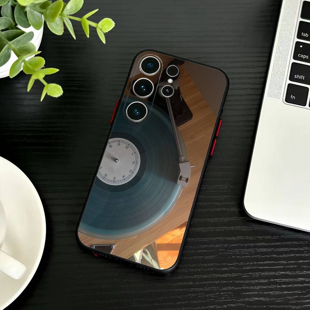 Vintage Film-Retro VHS Video Tape Label Phone Case For Samsung S26,S25,S24,S23,S22,S21,S20,Plus,Fe,Lite,Others Black Cover