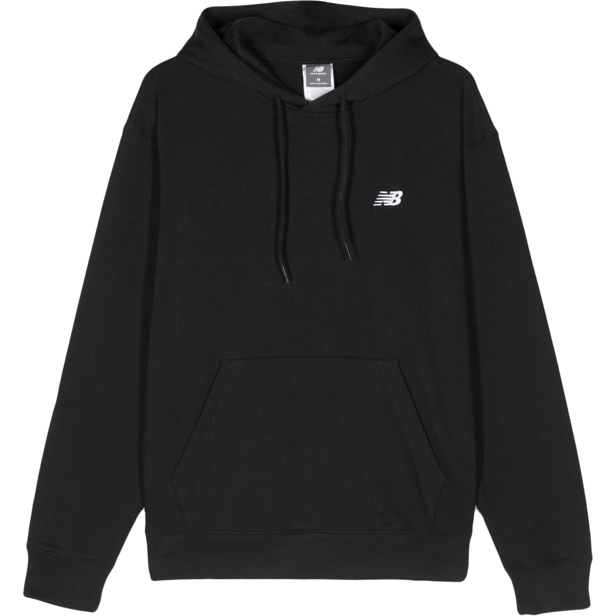 New Balance Logo-embroidered Drawstring Hoodie NCE11111-BK M 170/92A