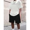 Men's Urban Streetwear 2-Piece Set Short Sleeve T-Shirt and Shorts