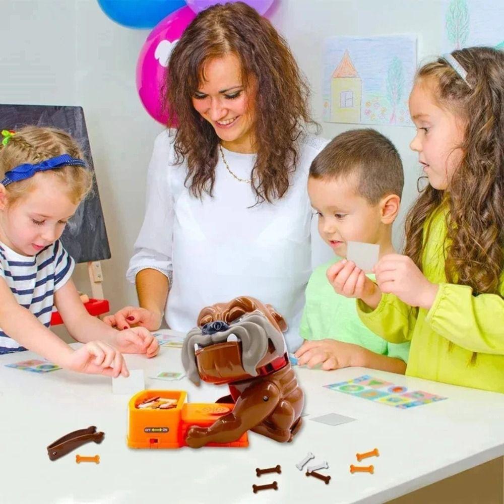 Plastics Flake Out Bad Dog Games Multifunctional Finger Bite Scary Game  Kids Toddlers