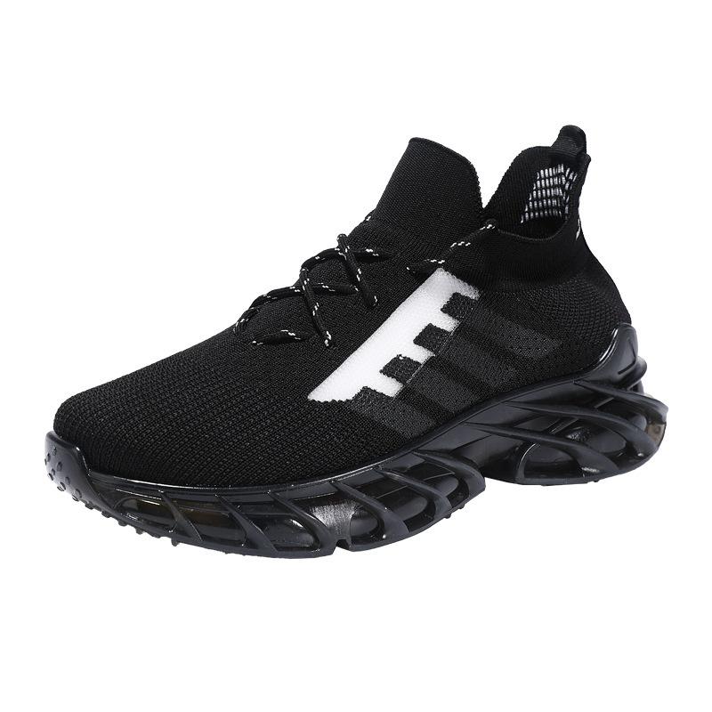 

Мужская обувь Весна Новые кроссовки для отдыха на открытом воздухе с толстой подошвой Дышащие модные простые высокие модные туфли для мужчин 43