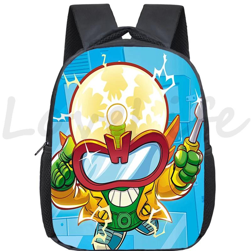 New Super Zings Kindergarten Bag Cartoon Game Superzings Backpack for Boys Girls Children School Bags Kids Daily Bookbag Mochila