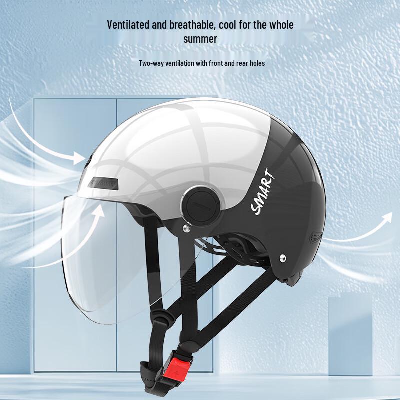 SMART4U EH10B Bluetooth Half Helmet