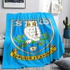 1PC Sheffield Wednesday Football Club Patterned Flannel Blanket Suitable For All Seasons for Home Decor Warmth and Comfort Gifts Holiday Present