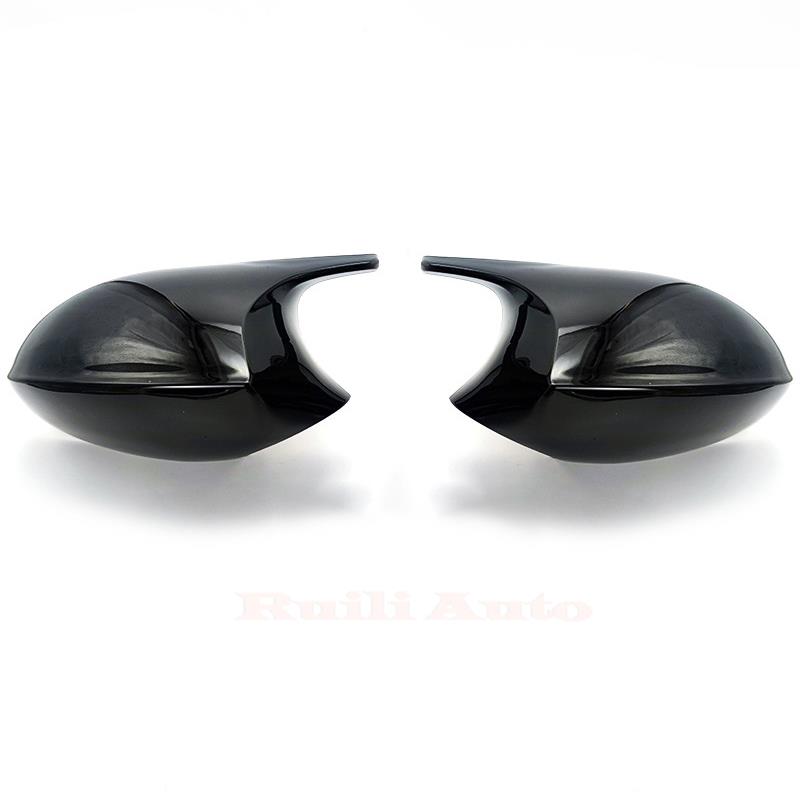 

Ruili192 боковая дверь зеркало заднего вида корпус из углеродного волокна для BMW 2005 2006 2007 2008 E90 E91 2009 2010 E92 E93 Black 2pcs