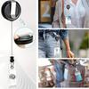1/3pcs Card Holder With Hanging Rope Waterproof PVC Scalable Chest Buckle for Work ID and Name Tags Card Storage Supplies TMZ