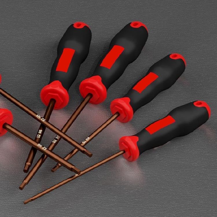 Magnetic Hex Screwdriver Set in 8 Different Size Wear Resistant Alloy Steel Screwdriver for Electronics Repairs