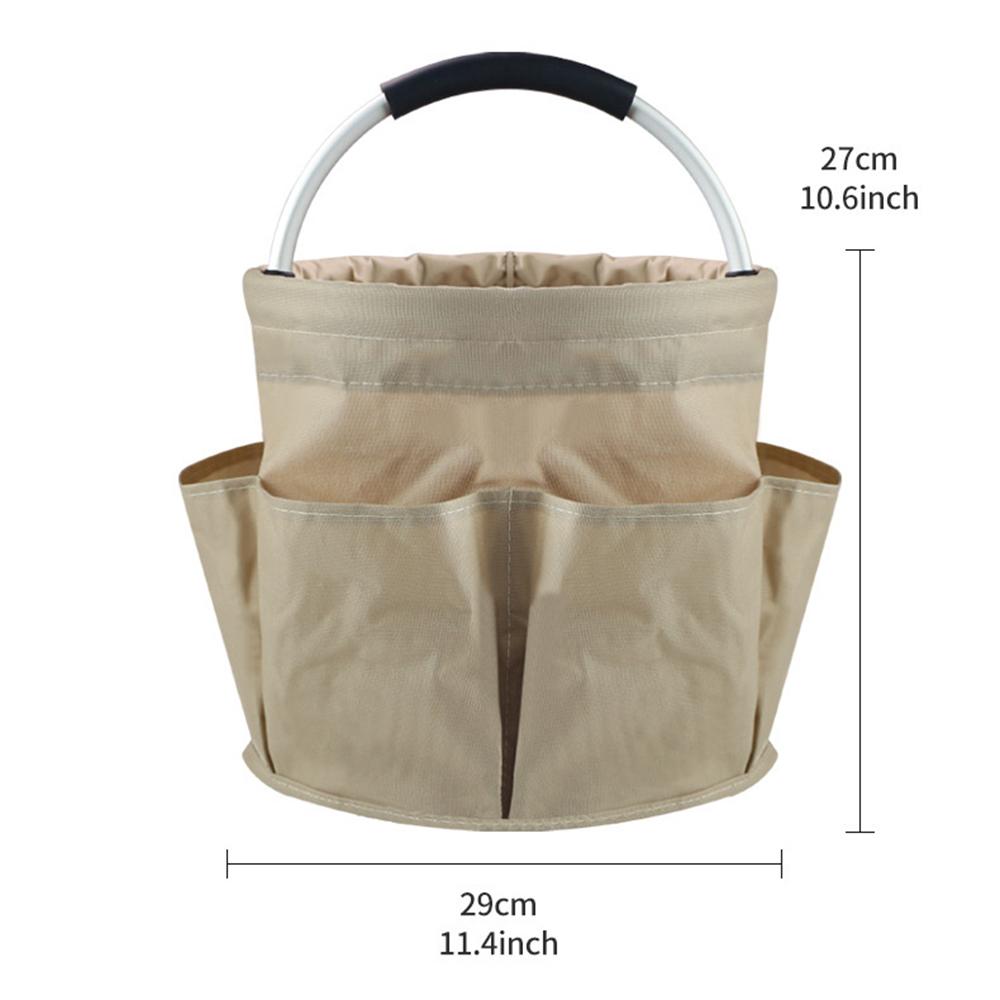1PC Portable Storage Basket, Garden Tool Basket, Outdoor Picnic Basket, Beach Bag, Camping Travel Picnic Bag